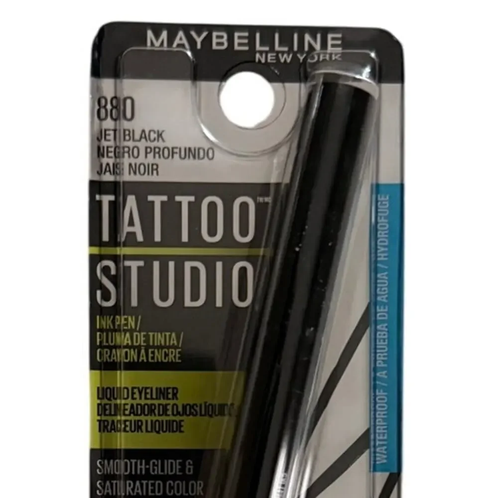 Maybelline 880 Jet Black Ink Pen Liquid Eyeliner NEW